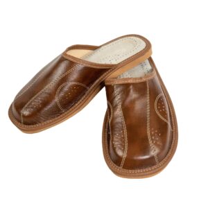 Men's Slippers - Dark brown slippers