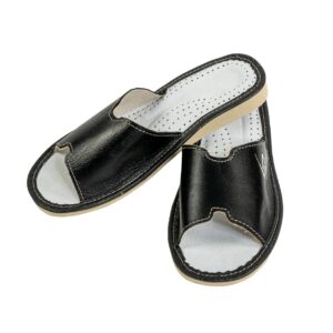 Women's Slippers - Black Wojtyczka Slippers - 031 A