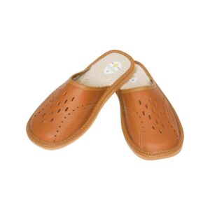 Men's Slippers - Classic brown house slippers