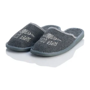 Pantofle Męskie - Kapcie z napisem "Super Dziadek"