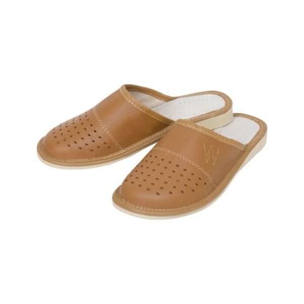 Ladies' slippers - Cheap brown slippers