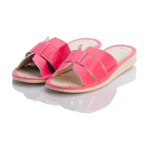 Kapcie Damskie Różowe - Pantofle Domowe Relaks