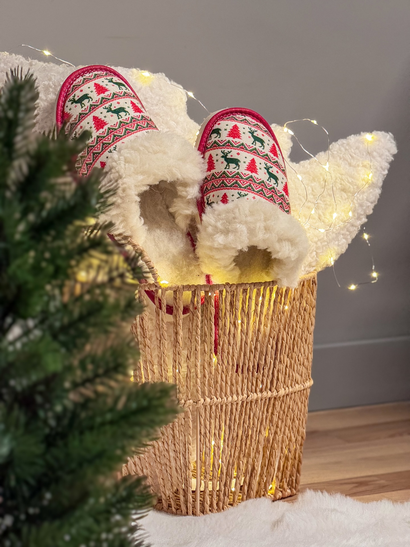 Pantofle domowe skórzane - producent Wojtyczka Nowy Targ